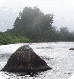 Pyramid Rock on the Anchor River